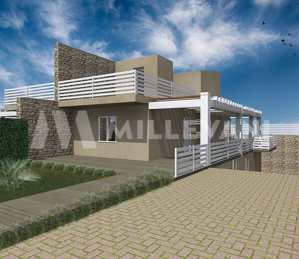 Newly built semi-detached house in Pozzallo
